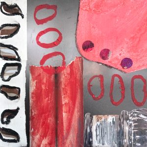 Mixed Media Poetische Miniatur 326 Farate H1008