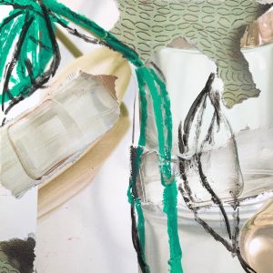 Mixed Media Poetische Miniatur 387 Pollutus H1069