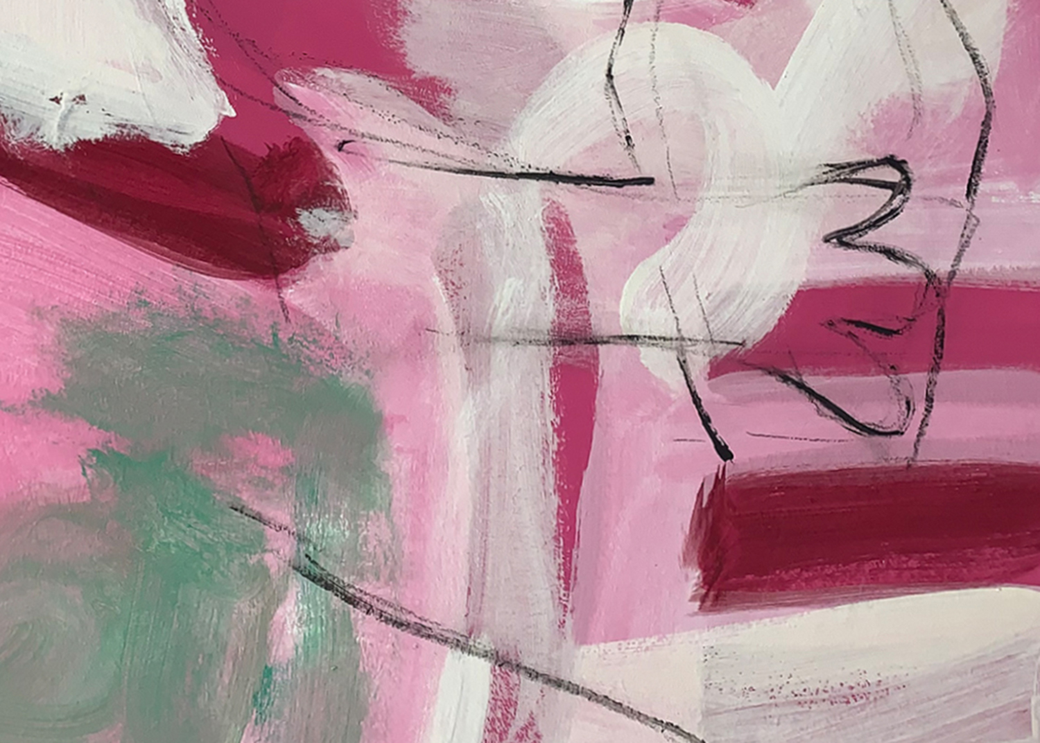 Acrylic Paint K265-22-Frau-mit-Vase-Detail-002