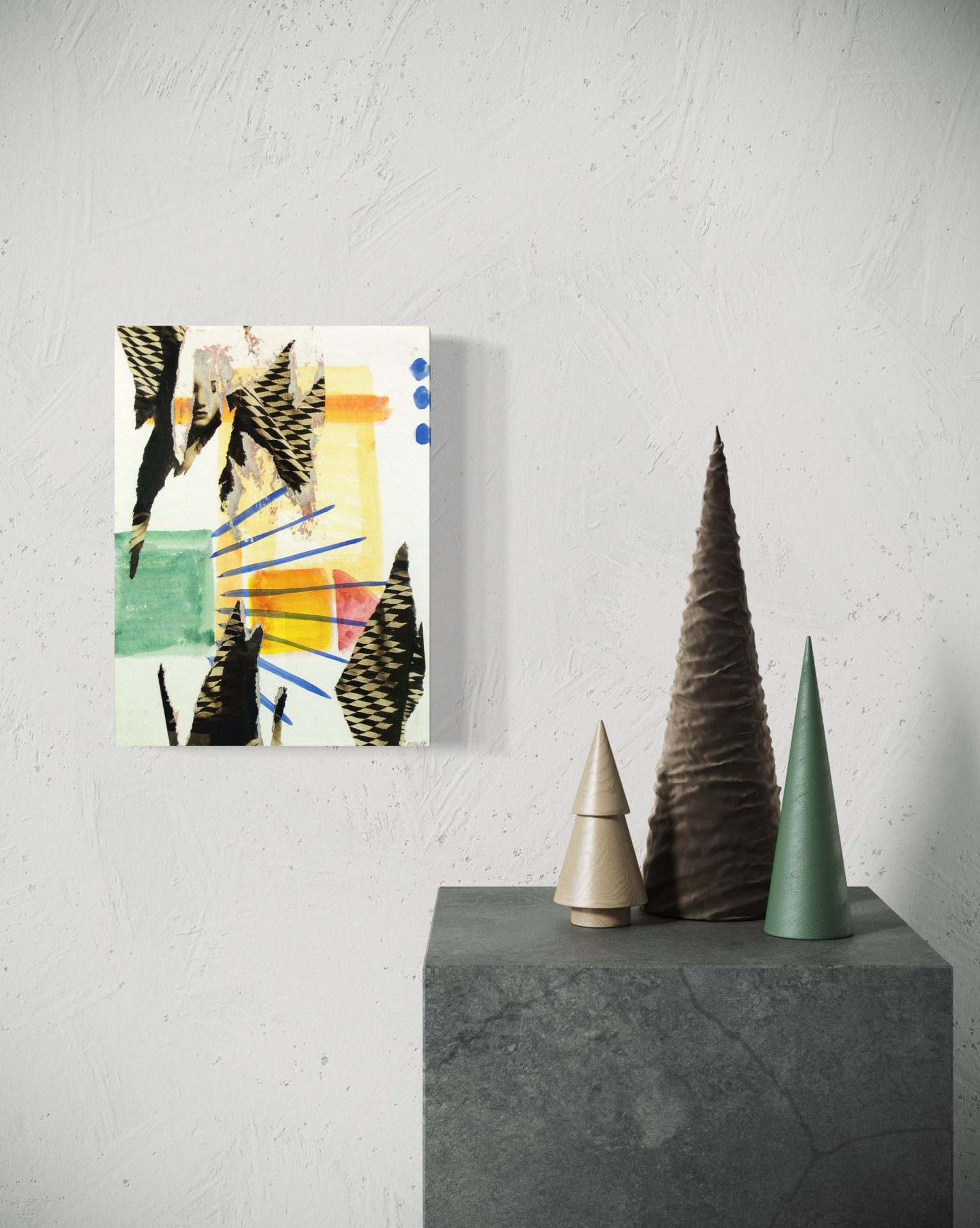 Decollage I045b-06-Im-roemischen-Regen-Wand-002 Decollage I045b-06-Im-roemischen-Regen-Wand-002