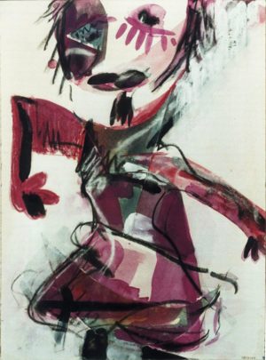 Collage I034-89-Tagebuchblatt-Kleines-Maedchen-Annette Kunow